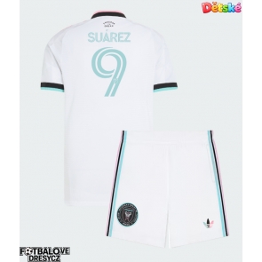 Inter Miami Luis Suarez #9 Dětské Alternativní dres komplet 2026-27 Krátký Rukáv (+ trenýrky)